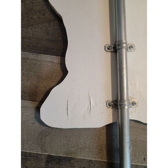 Wooden Halloween ghost lawn decor - Picture 6 of 7